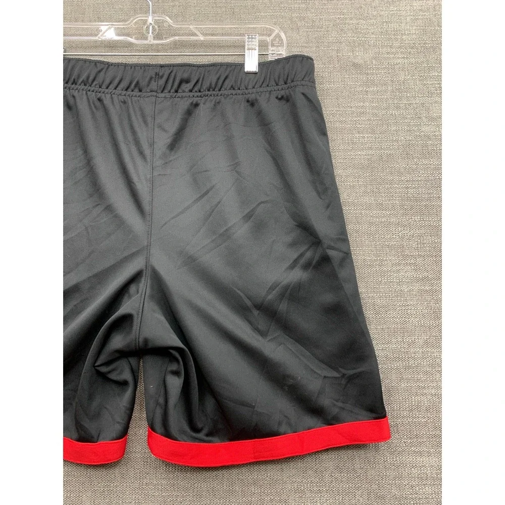 Air Jordan Jumpman GFX Knit Shorts Mens Medium Black Gym Red Logo Basketball
